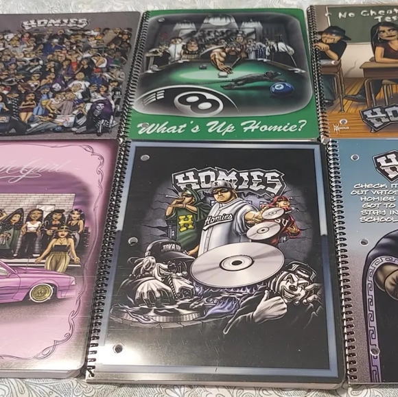 New 6pcs Homie notebooks - Picture 4 of 11
